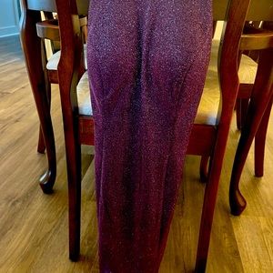 Brand new purple sparkly cocktail dress.